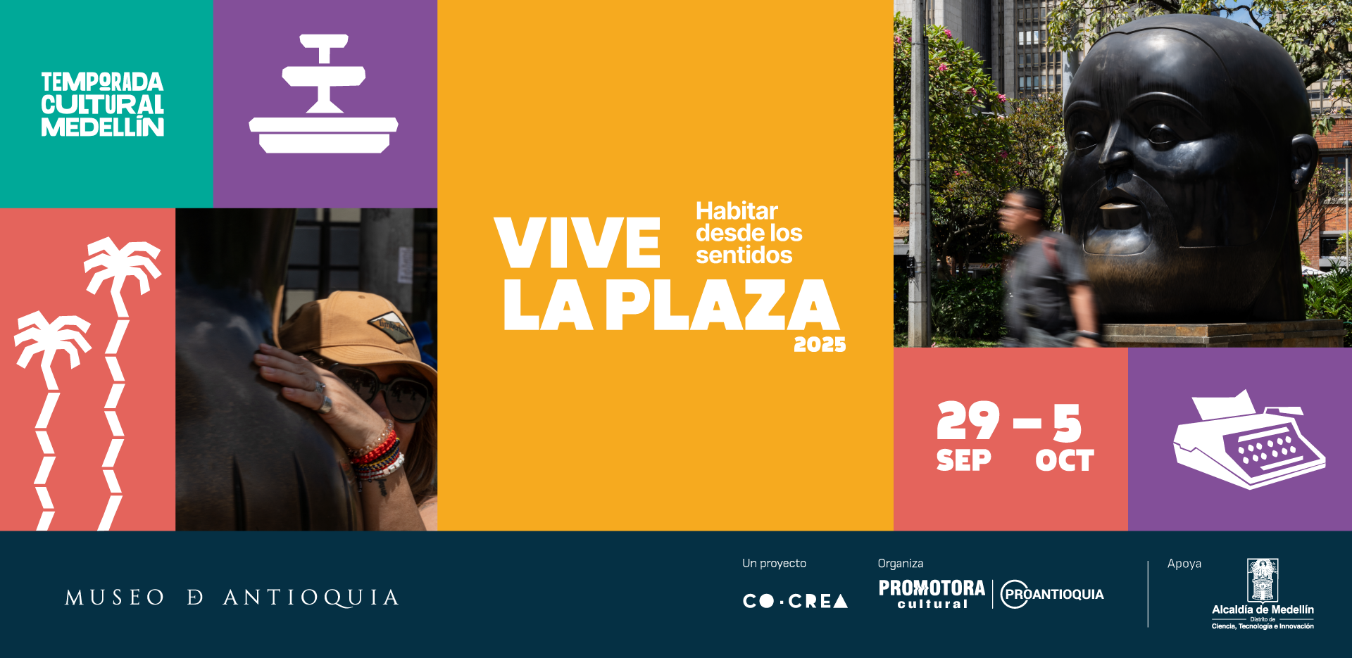 Banner VIVE LA PLAZA 2025