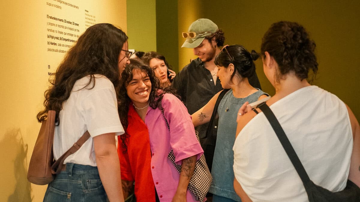 Inauguración Uno de frijol cuatro de maíz