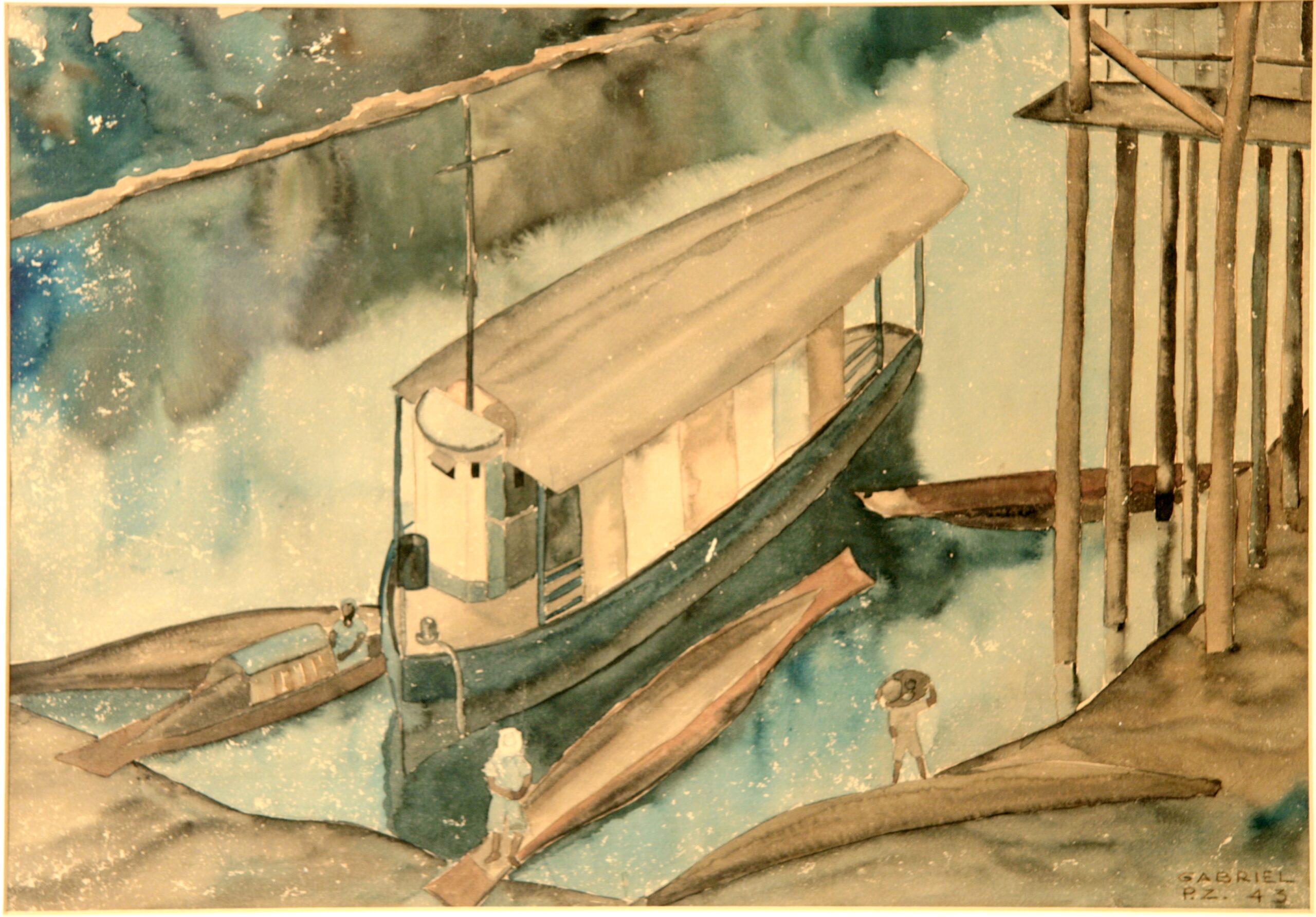 Rio Atrato, 1943 - Gabriel Posada Zuluaga