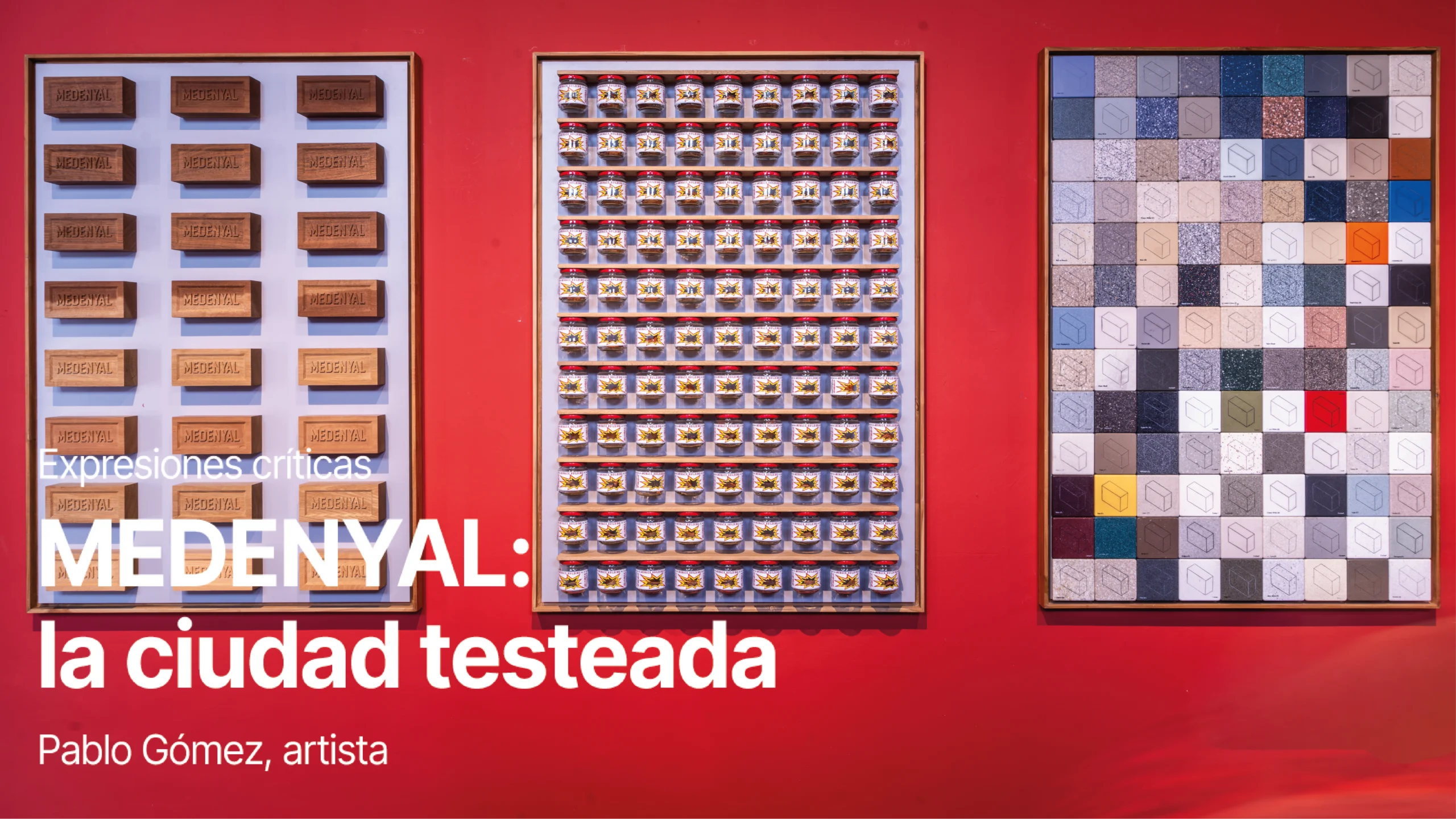 Portada MEDENYAL: la ciudad testeada - Pablo Gómez Uribe